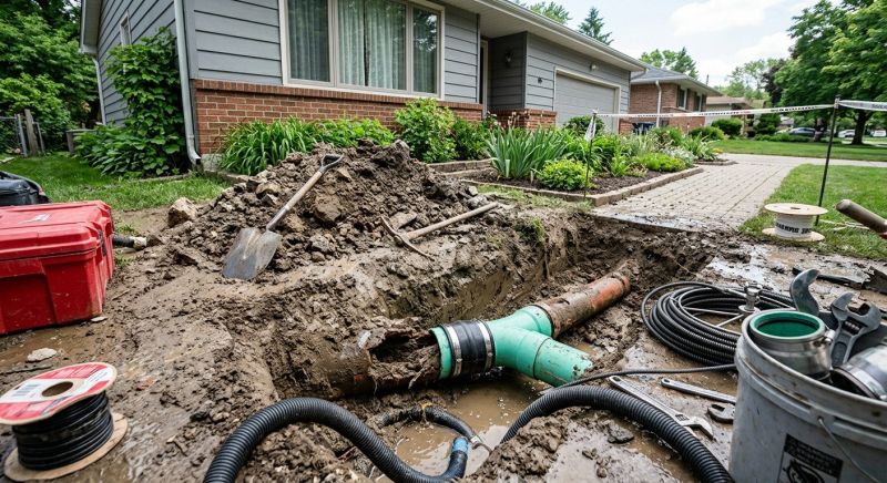 Clogged Sewer Repair in Katy, TX