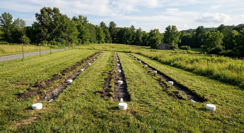 Drain Field Installation in Austin, TX